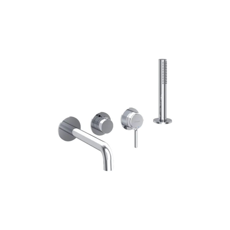 Excellent Delta Pi Zestaw prysznicowo-wannowy podtynkowy, 2 funkcyjny, Dry box, chrom AREX.1244.K.05CR