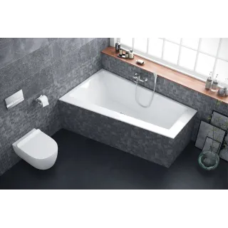 Excellent Sfera Slim wanna narożna 170x100 cm prawa, bialy połysk WAEX.SFP17WHS