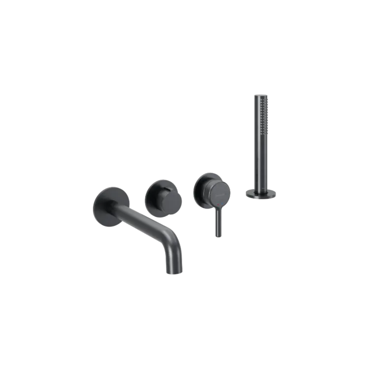 Excellent Delta Pi Zestaw prysznicowo-wannowy podtynkowy, 2 funkcyjny, Dry box, grafit szczotkowany AREX.1244.K.05AB