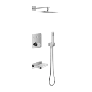 Excellent Krotos zestaw prysznicowo-wannowy bateria...