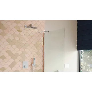 Excellent Krotos zestaw prysznicowo-wannowy bateria podtynkowa, 3 funkcyjna, termostatyczny, wylewka kaskadowa, chrom AREX.SET.8