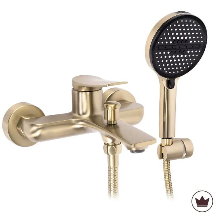 Rea BATERIA WANNOWA VISION ZŁOTA SZCZOTKOWANA REA-B6737