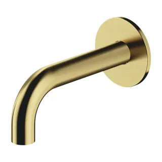 Omnires Y wylewka wannowa ścienna, mosiądz szczotkowany...