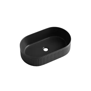 Invena UMYWALKA NABLATOWA GLAMOUR 50 CM OWALNA RYFLOWANA,...