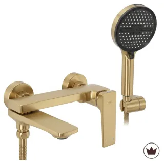 Rea BATERIA WANNOWA PRIME ZŁOTA SZCZOTKOWANA REA-B6732