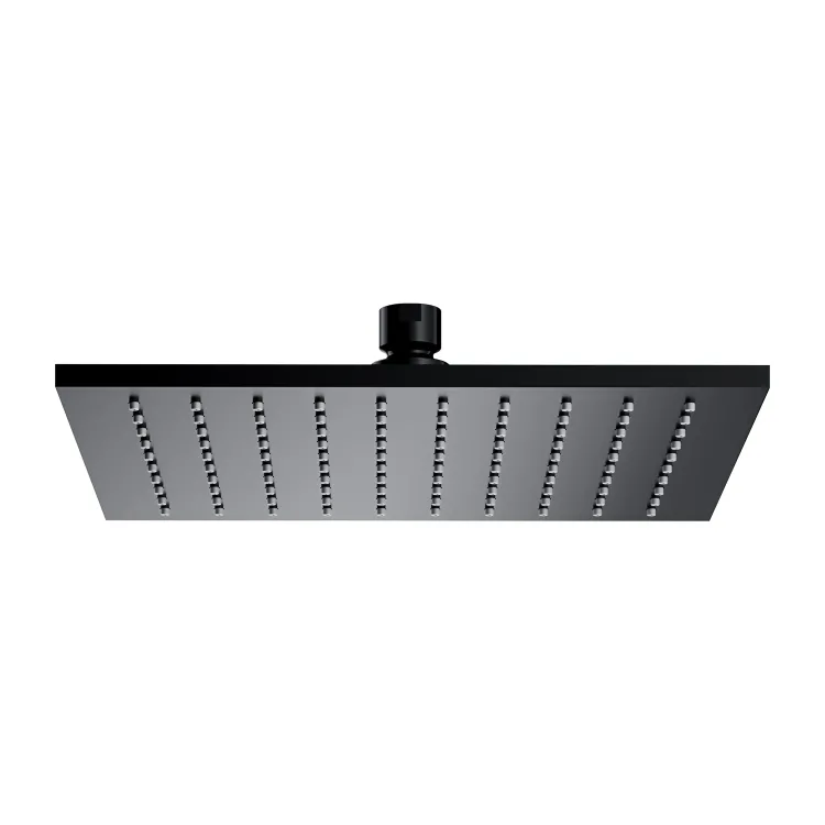 Omnires SLIMLINE deszczownica, 25x25 cm, czarny półmat WG225BL