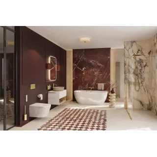 Excellent Montana miska WC z funkcją bidetu z systemem spłukiwania Spin 360, z pilotem, biały połysk CEEX.5024.595.D3.WH