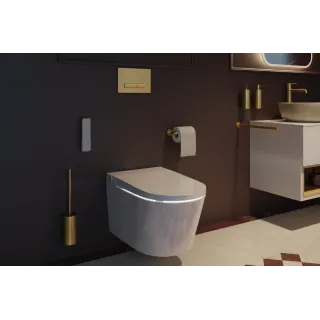 Excellent Montana miska WC z funkcją bidetu z systemem spłukiwania Spin 360, z pilotem, biały połysk CEEX.5024.595.D3.WH