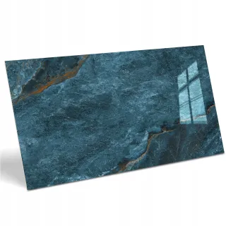 Egen Dimos Aqua 60x120 cm płytka gresowa niebieski marmur połysk rect. (1.44)