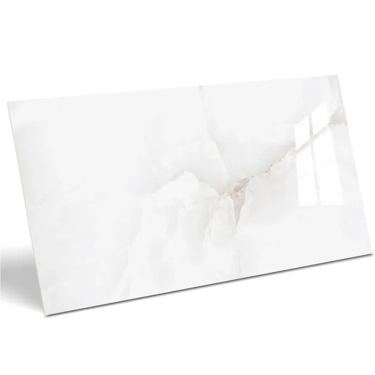 Egen Selva Onyx White 60x120 cm płytka gresowa biały marmur onyks połysk (1.44)