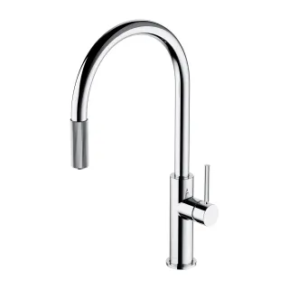 Omnires SWITCH bateria kuchenna z wyciąganą wylewką do...