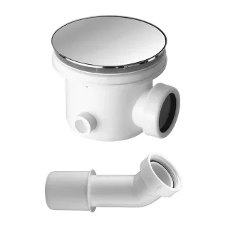 Omnires CGS syfon brodzikowy, chrom połysk ST7990.01+ST45CR