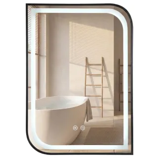 Rea LUSTRO LED ZONE 70X50 BLACK HOM-00302