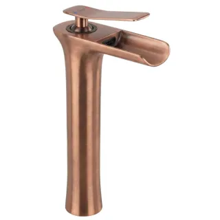 Rea BATERIA UMYWALKOWA LAGUNA MIEDŹ SZCZOTKOWANA WYSOK...