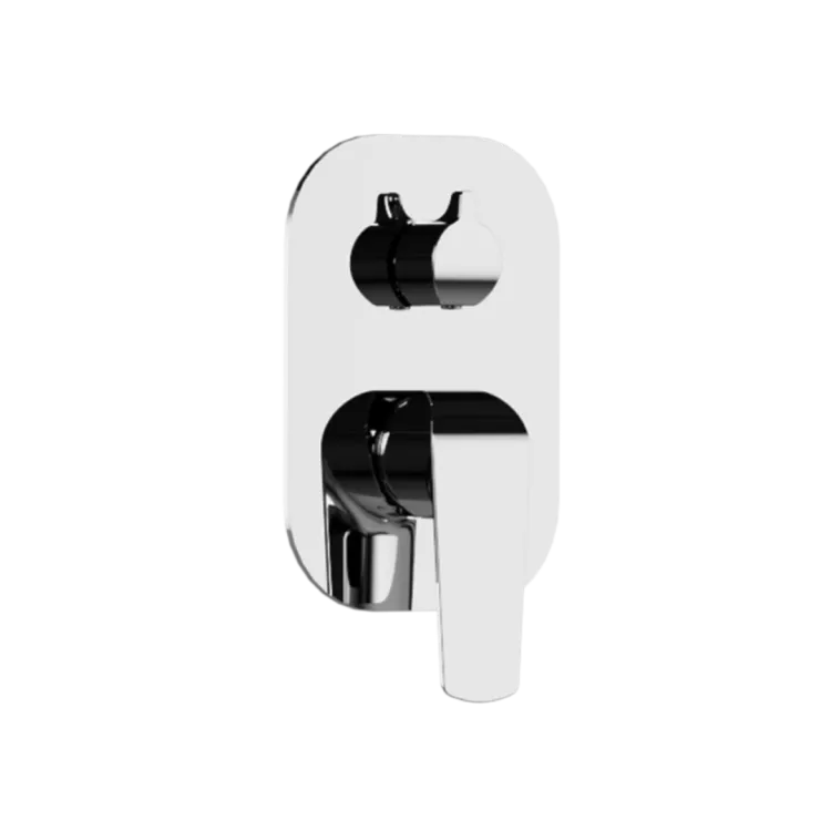 CLEVER 2.0 BATERIA PRYSZNICOWO-WANNOWA PODTYNKOWA 2-FUNKCYJNA, CHROM