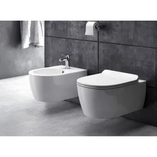 Excellent Doto D Miska WC wisząca z deską wolnoopadającą Biała CEEX.1404.545.WH