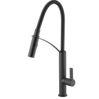 Deante Gerbera Bateria zlewozmywakowa z wyciąganą wylewką...