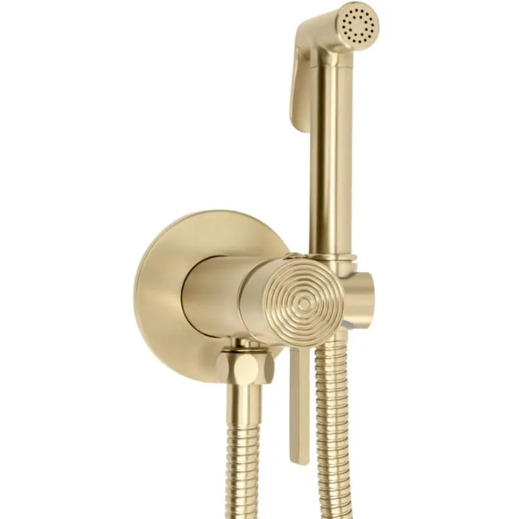 Rea BATERIA BIDETOWA PODTYNK FOSTER ZŁOTA SZCZOTKOWANA REA-B6672