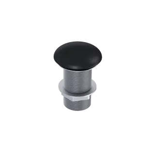 KOREK UMYWALKOWY NIEZAMYKANY BEZ PRZELEWU BLACK MATT