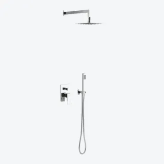 Excellent Keria Zestaw prysznicowy 2-funkcyjny Chrom...