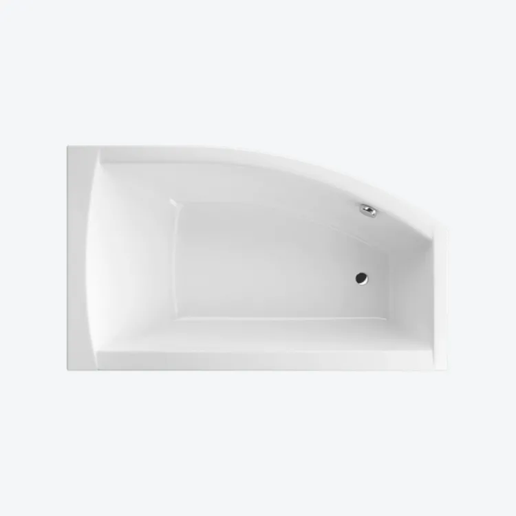 Excellent Magnus Wanna narożna prawa 160x95 cm Biała WAEX.MGP16WH