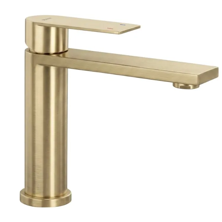 Rea BATERIA UMYWALKOWA HUNTER ZŁOTA SZCZOTKOWANA NISKA REA-B6691