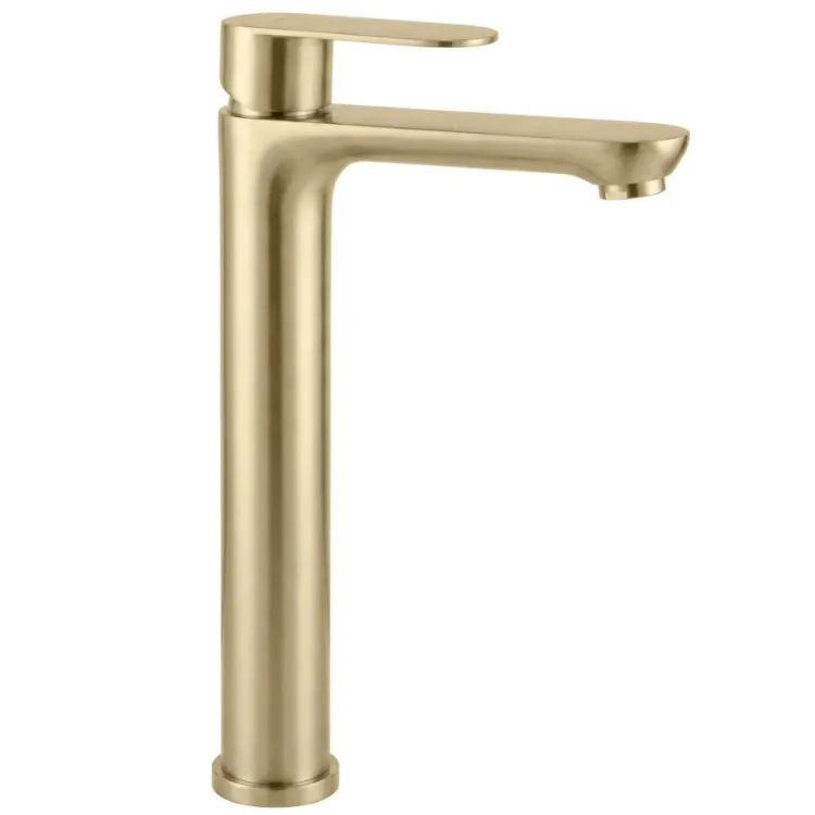 Rea BATERIA UMYWALKOWA LOGAN ZŁOTA SZCZOTKOWANA WYSOKA REA-B6671