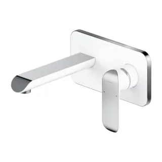 SACRAMENTO BATERIA UMYWALKOWA PODTYNKOWA, CHROM/BIAŁY...