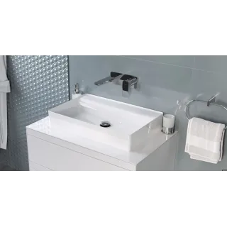 Excellent Rima 2.0 Umywalka nablatowa prostokątna Biała 60x40 cm CEEX.4902.600.WH