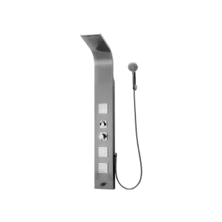 Actima More panel prysznicowy 150x20 cm, stal nierdzewna...