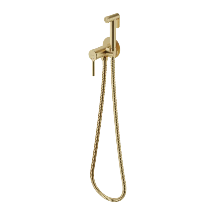 Excellent PI bateria bidetowa bidetta ze słuchawką prysznicową, złoty szczotkowany AREX.1204GB