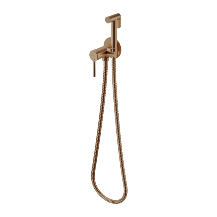 Excellent PI bateria bidetowa bidetta ze słuchawką prysznicową, miedziany szczotkowany AREX.1204CB