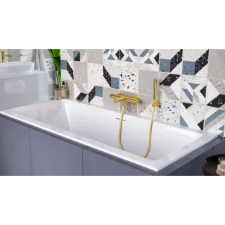 Excellent PI bateria wannowo-prysznicowa, złoty połysk AREX.1205GL