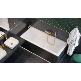 Excellent PI bateria wannowo-prysznicowa, złoty połysk AREX.1205GL