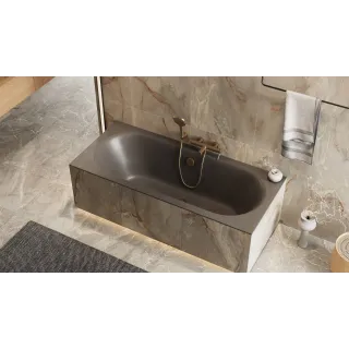 Excellent PI bateria wannowo-prysznicowa, miedziany szczotkowany AREX.1205CB