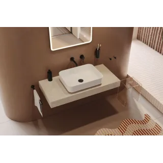 Excellent Delta PI bateria umywalkowa podtynkowa, czarny mat AREX.1213BL