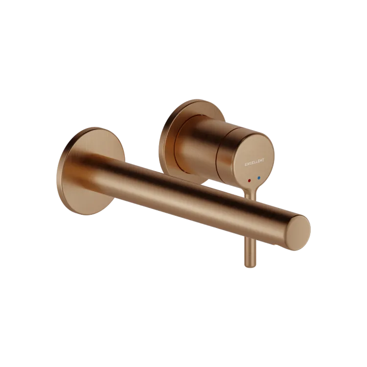 Excellent PI bateria umywalkowa podtynkowa komplet, miedziany szczotkowany AREX.1214CB