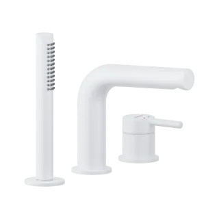 Excellent PI bateria wannowa 3 otworowa, biały mat...