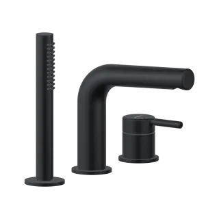 Excellent PI bateria wannowa 3 otworowa, czarny mat...