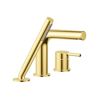 Excellent PI bateria wannowa 3 otworowa, złoty połysk AREX.1233GL