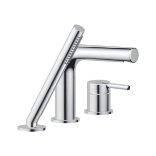 Excellent PI bateria wannowa 3 otworowa, chrom AREX.1234CR