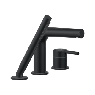 Excellent PI bateria wannowa 3 otworowa, czarny mat AREX.1234BL