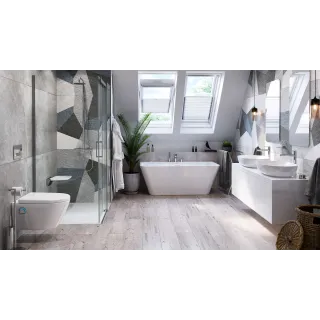 Excellent PI bateria wannowa 3 otworowa, chrom AREX.1234CR