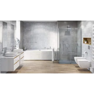 Excellent Keria bateria umywalkowa stojąca wysoka, chrom AREX.2002CR