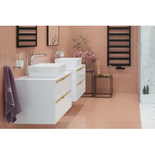 Excellent Keria Q bateria umywalkowa stojąca wysoka, chrom AREX.2012CR