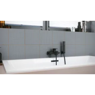 Excellent Keria bateria wannowo-prysznicowa, czarny mat AREX.2005BL