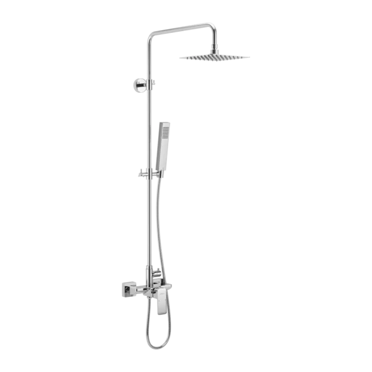 Excellent Keria zestaw prysznicowy z deszczownicą, 20 cm, chrom AREX.2081CR