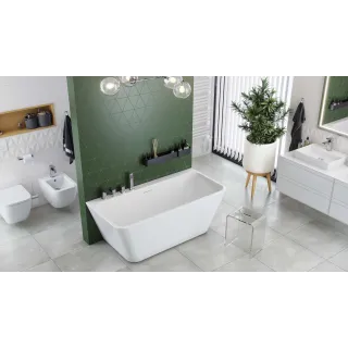 Excellent Keria bateria wannowa 4 otworowa, chrom AREX.2034CR