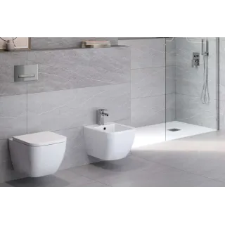 Excellent Pride bateria bidetowa stojąca, chrom AREX.4003CR