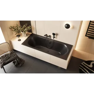 Excellent Clever 2.0 bateria wannowo-prysznicowa, czarny soft AREX.4105BS